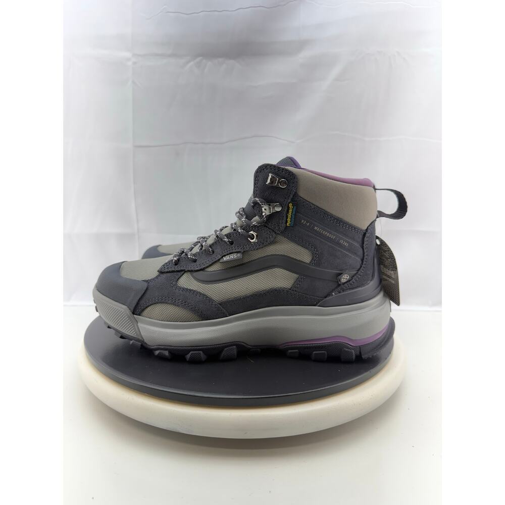 Vans MTE Crestline Womens Size 9 Grey Purple Waterproof Hiking‎ Boots Shoes NEW